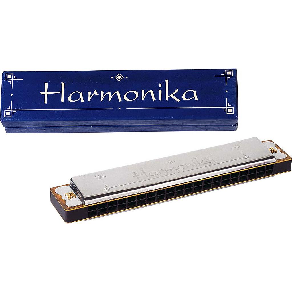 Harmonica métallique pour enfant, modèles 10 ou 20 tons Goki